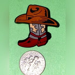(10 for $15) Cowboy Boots & Hat Croc Shoe Charms
